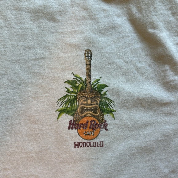 Vtg Hard Rock Cafe Honolulu T - Picture 2 of 4